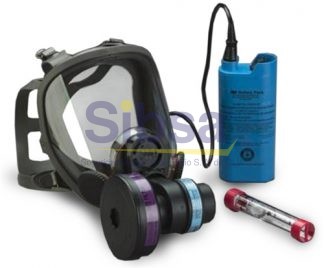 3M™ Powerflow™ Face-Mounted Powered Air Purifying Respirator (PAPR) 6800PF, Medium, 1 EA/Case