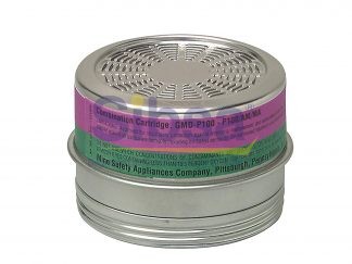 MSA 815181 Comfo Chemical and Combination Cartridge, Ammonia, Methylamine, P100 Filter Type (Pack of 6)