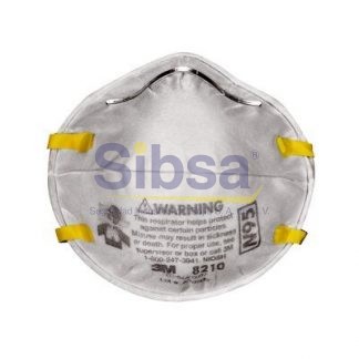 3M® Respirador desechable para partículas N95, 8210