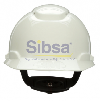 3M® Casco con suspensión tipo matraca de 4-puntos color blanco ventilado H-701V, 20 piezas/caja