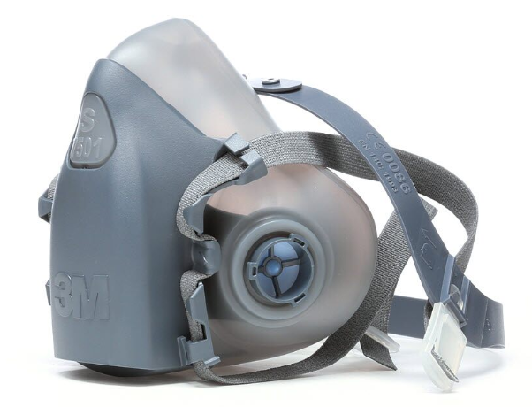 3M® Respirador reutilizable media cara de silicón chico, 7501 - Imagen 2