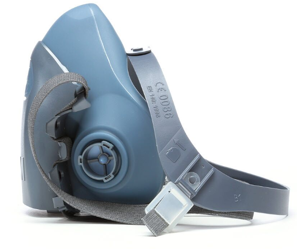 3M® Respirador reutilizable media cara de silicón med, 7502 - Imagen 3