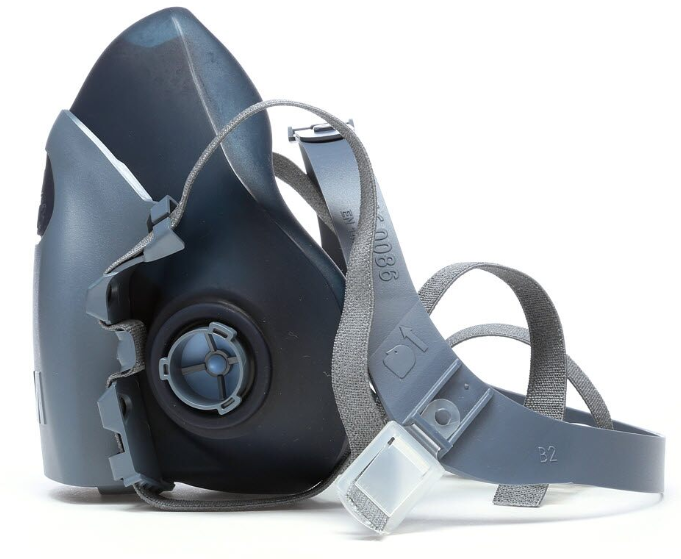 3M® Respirador reutilizable media cara de silicón gde, 7503 - Imagen 3