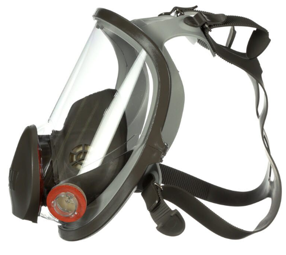 3M® Respirador cara completa med, adaptador para aire, 6800DIN - Imagen 3