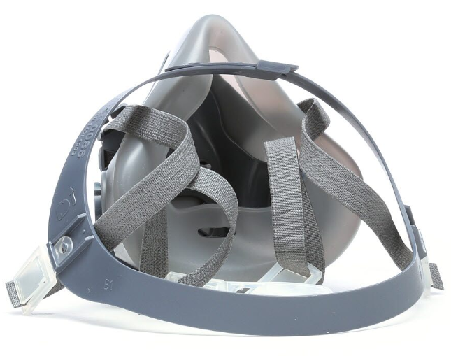 3M® Respirador reutilizable media cara de silicón chico, 7501 - Imagen 4