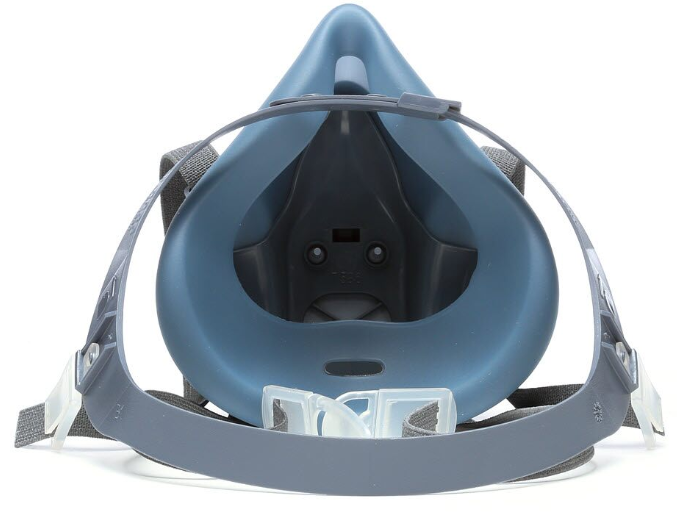 3M® Respirador reutilizable media cara de silicón med, 7502 - Imagen 5