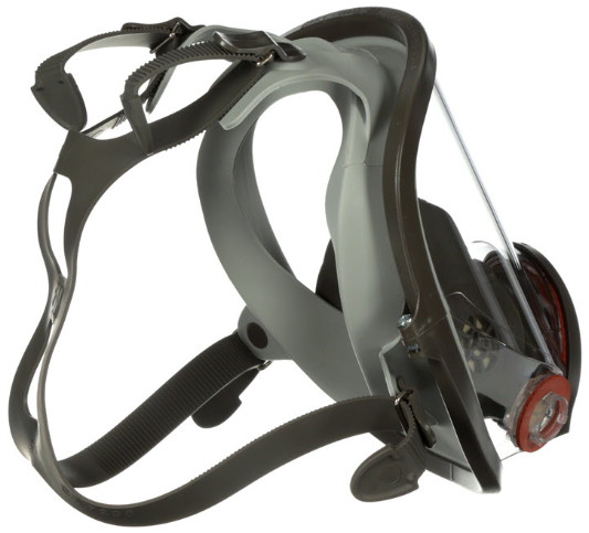 3M® Respirador cara completa med, adaptador para aire, 6800DIN - Imagen 6