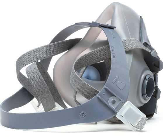 3M® Respirador reutilizable media cara de silicón chico, 7501 - Imagen 6