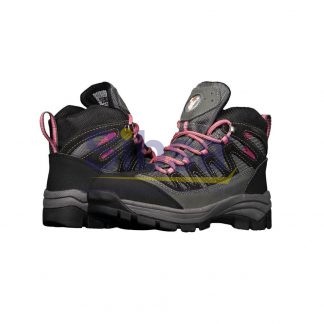 BOTA DE SEGURIDAD INDUSTRIAL BERRENDO 362 GRIS-FUCSIA UNISEX