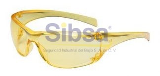 3M® Lentes de Seguridad Virtua AP Mod. 11817-00000-20 mica ámbar, anti-rayas, 20 piezas/caja Identificación 3M 70071577715