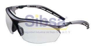 3M® Lentes de Seguridad Maxim™ GT 14246-00000-20 Mica Clara Ante-Empaño, Marco color gris metálico y negro, 20 unidades/caja
