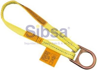 3M™ DBI-SALA® Obturador del andamio de tejido 1201390, Amarillo, 1.4 ft. (0.4m), 1 P/C Identificación 3M 70007427324