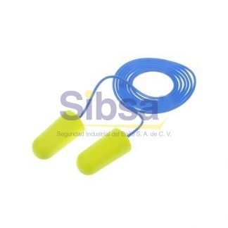 3M® E-A-Rsoft Tapón Auditivo Yellow Neons Regular con cordón, 311-1250 Identificación 3M 70071515129