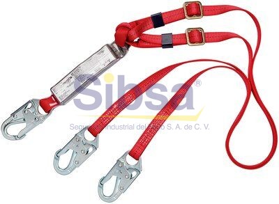 3M™ PROTECTA® PRO™ LINEA CAMORT DIMPACTO AJUST DOB GANCHO 3MM Pack Adjustable 100% Tie-Off Shock Absorbing Lanyard 1342250, 1 ea 3M Product Number 1342250, 3M ID 70007714028