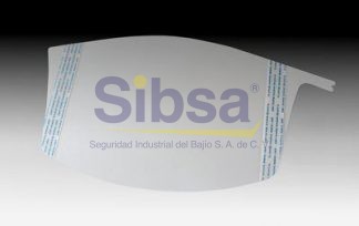 3M® Micas Adheribles de Protección para Cascos Serie M para visor estándar, M-926 Identificación 3M 70071562162