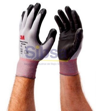 3M® Comfort Grip Guante de Nitrilo, talla G Identificación 3M X300942181