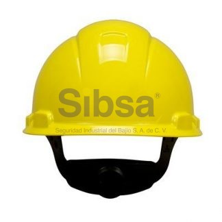 3M® Casco con suspensión tipo matraca de 4-puntos color Amarillo Brillante H-709P, 20 piezas/caja Identificación 3M 70071578002