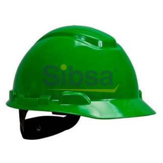 3M® Casco con suspensión tipo matraca de 4-puntos color verde H-704P, 20 piezas/caja Identificación 3M 70071577954