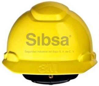 3M® Casco con suspensión tipo matraca de 4-puntos color amarillo H-702P, 20 piezas/caja Identificación 3M 70071577939