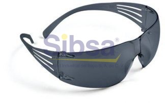 3M™ SecureFit™ SF202AF Lentes de Seguridad, Lente gris con anti-empañante Identificación 3M 70071647666