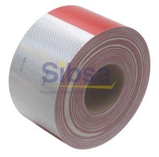 Cinta Reflectiva Grado Premium, Longitud 150 pies, Ancho 2", Rollo, Camiones y Remolques