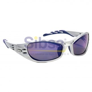 3M™ Fuel silver ™ Protective Eyewear 11641-00000-10 Blue Mirror Lens, Silver Frame 10 EA/Case