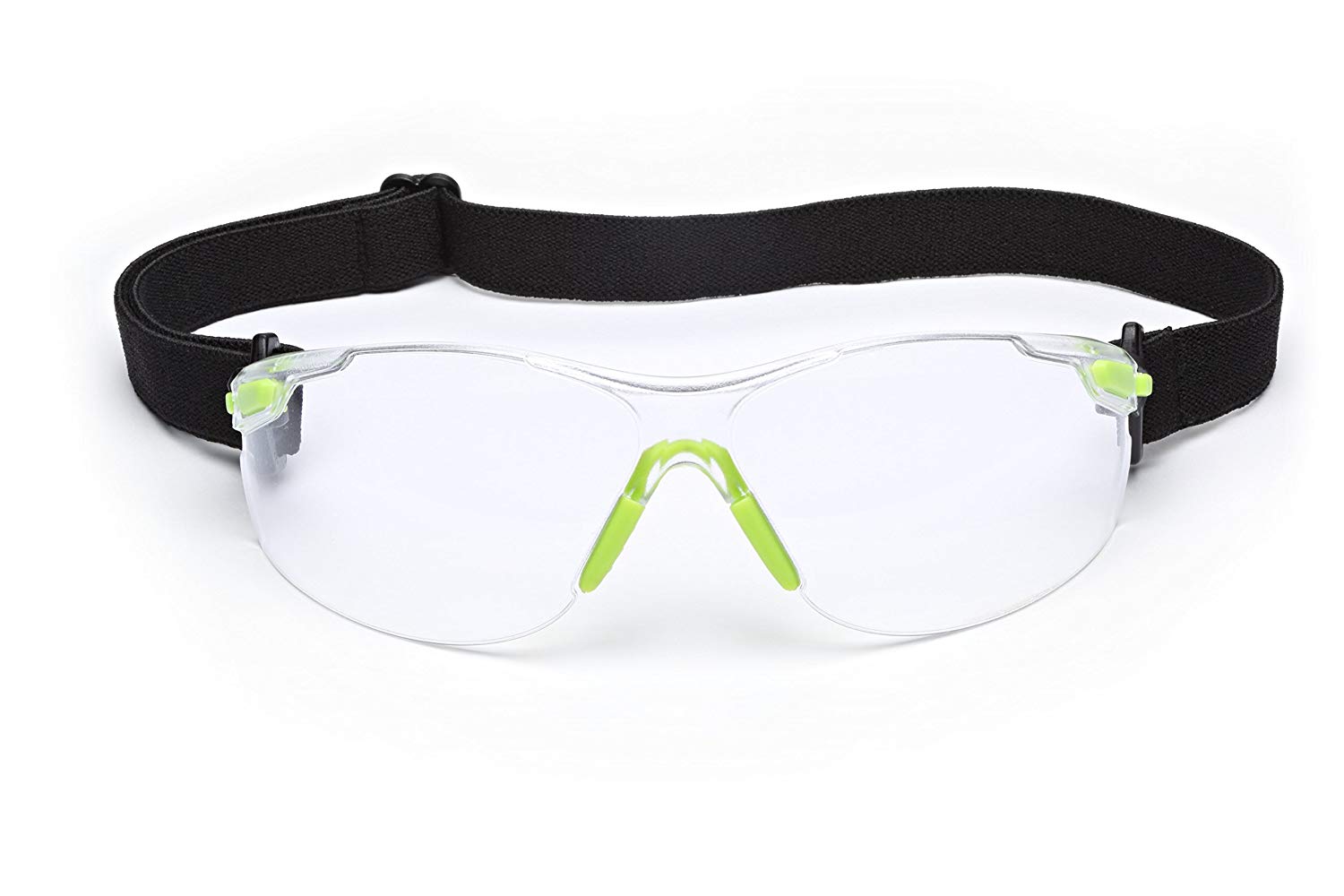 3M™ Solus™ Kit de Gafas Serie 1000, S1201SGAF-KT, Mica Clara Anti-Empaño Scotchgard™ con Patillas, Banda Elástica y Junta de Espuma, Marco Verde, 20 por caja Identificación 3M 70071694502 - Imagen 6