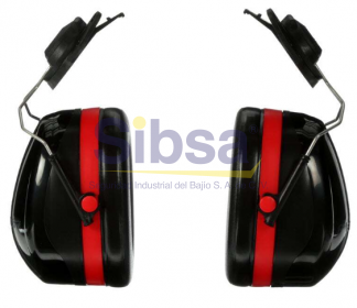 3M® Orejera Optime Serie 105, adaptable a casco, doble copa, H10P3E Identificación 3M 70071517067