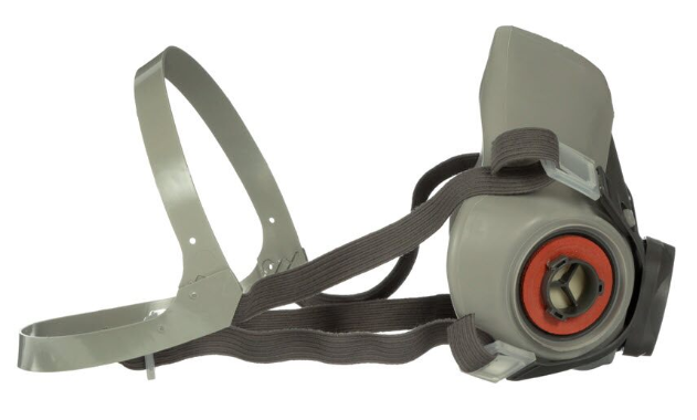 3M® Respirador de Media Cara 6200 tamaño mediano Identificación 3M 70070315547 - Imagen 5