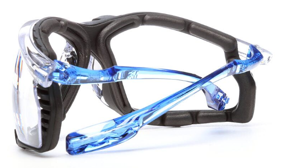 3M® Lentes de Seguridad Virtua CCS con Foam de Mod. 11872-00000-20, con junta de espuma, mica clara, anti-empaño. 20unidades/caja Identificación 3M 70071647336 - Imagen 4