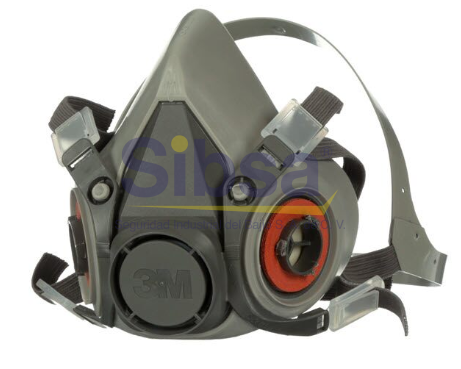 3M® Respirador de Media Cara 6200 tamaño mediano Identificación 3M 70070315547