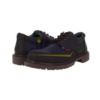 BOTA DE SEGURIDAD DE PIEL BERRENDO 945 CAFÉ PARA HOMBRE 945 DIEL NO MET NEG SALPINA