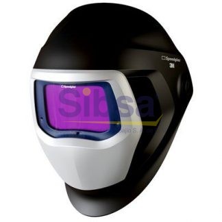 3M® Careta de Soldadura Electrónica Speedglas 9100XX, Mod. 50-18-25, incluye lente auto-oscurecente 9100XX (73 x 107 mm) y ventanas laterales Identificación 3M 52000182007