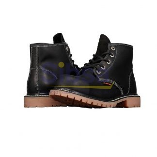 BOTA DE SEGURIDAD DE PIEL BERRENDO 152 NEGRO PARA HOMBRE