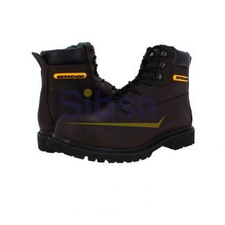 BOTA DE SEGURIDAD INDUSTRIAL BERRENDO 124 CAFÉ PARA HOMBRE