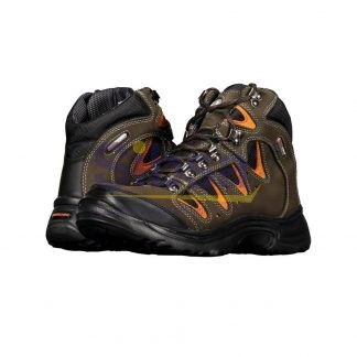 BOTA DE SEGURIDAD INDUSTRIAL DE PIEL BERRENDO 356 GRIS UNISEX