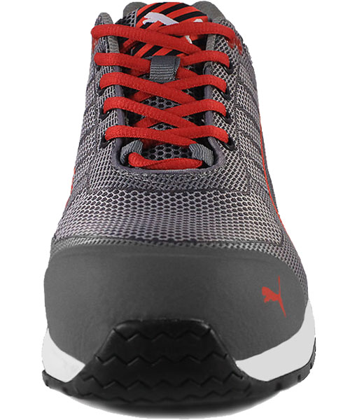 Puma 074. Calzado de seguridad color gris. Tenis ultra ligero con puntera de poliamida. - Imagen 3