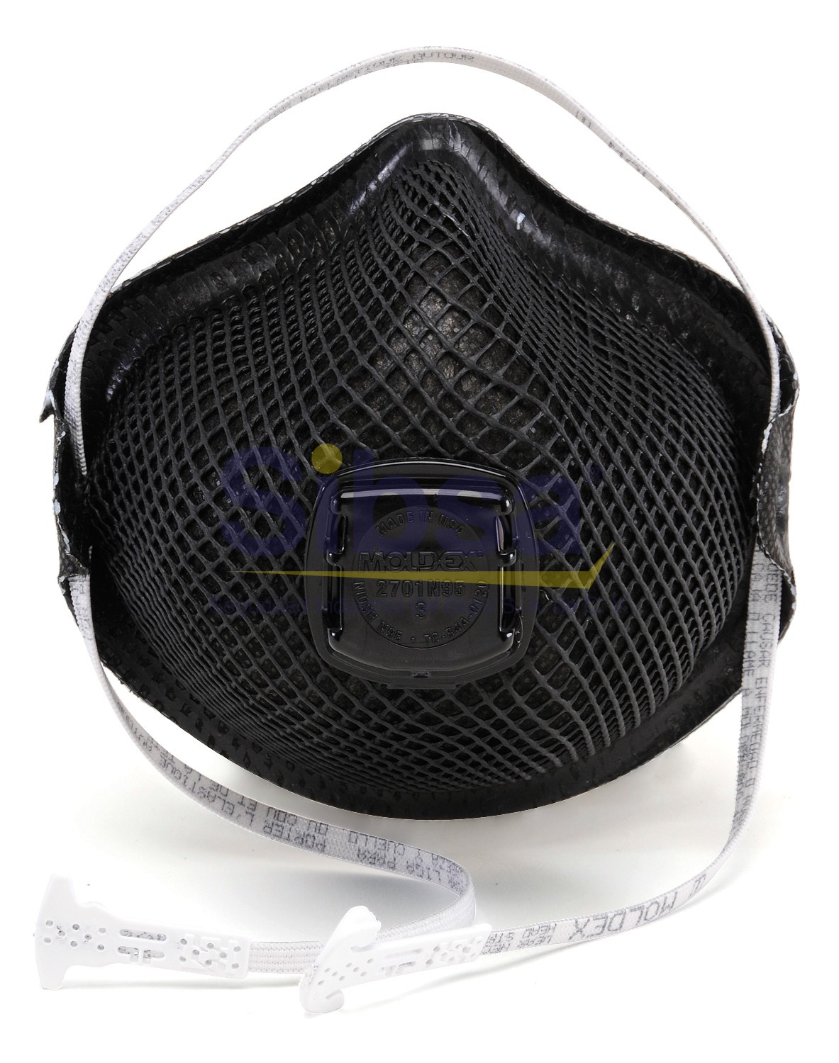 Moldex RESPIRADOR N95 HANDYSTRAP NEGRO C/VALV, M2700 Identificación RESP-MOL-M2700-N9