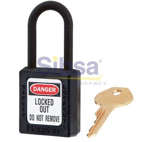 LOTO-MAS-406-BLK CANDADO DE SEGURIDAD Master Lock