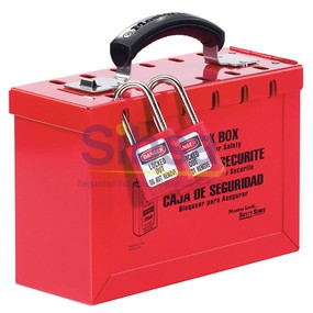 LOTO-MAS-498A CAJA D/ACERO P/BLOQUEO GRUPAL  ML365 Master Lock