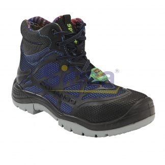 CALZ-COM-821-PAT260 BORCEGUI 1821 AZUL C/POL S/TPU Comando