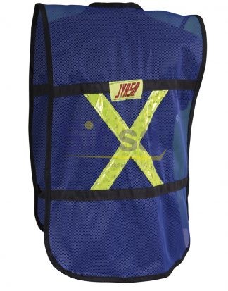 CHAL-JYR-1010-AZCR CHALECO DE MALLA AZUL C/REFLEJANTE