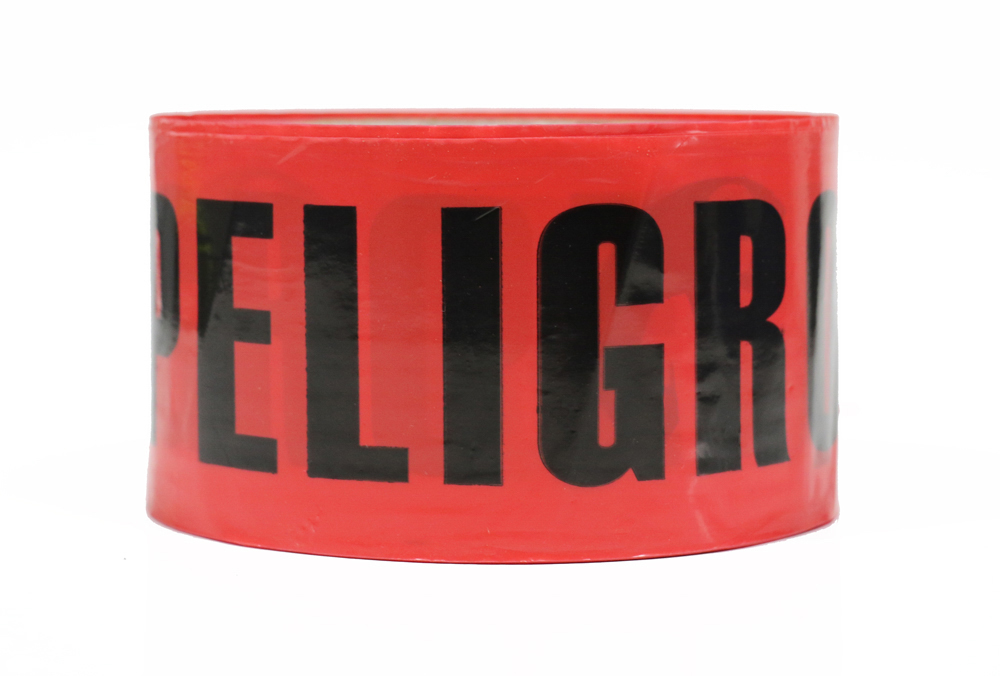 CNTS-JOM-PELIGRO CINTA BARR. 300 MTS COLOR ROJA "PELIGRO JYRSA - Imagen 2