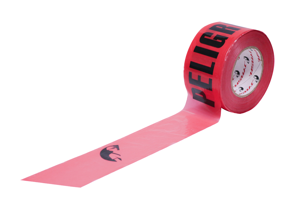 CNTS-JOM-PELIGRO CINTA BARR. 300 MTS COLOR ROJA "PELIGRO JYRSA - Imagen 4