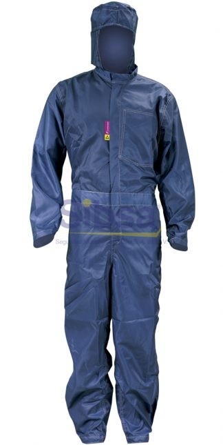 UNIF-STK-6000-AZ-L OVEROL ANTIESTATICO AZUL JYRSA