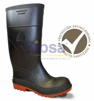 BOTA MILENIUM NEGRA C/C ACERO S ROJA BOTA-SAN-MIL-ANR250 Bata