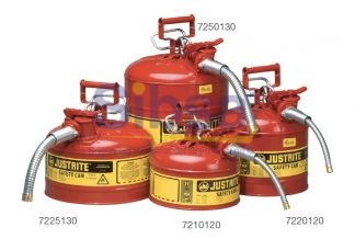 RECIPIENTE DE SEGURIDAD TIPO II DE 5 GALONES CON MANG 10867 RECI-GRA-3NKT9 Justrite