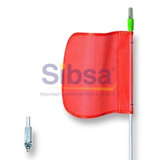 BANDER MASTIL 10F LISA SIN X C/ADAP LUZ BAND-CHE-FS10L-O Checkers