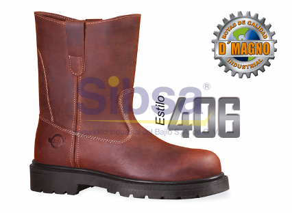 BOTA 406 TABACO C/POLIAM S/TRAILER CALZ-MAG-406-PTT250 D'Magno