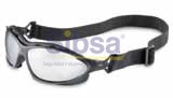 UVEX SEISMIC BLACK FRAME SCT-REFLECT 50 LENS UVEXTRA ANTI-FOG OCUL-HON-S0604X Honeywell
